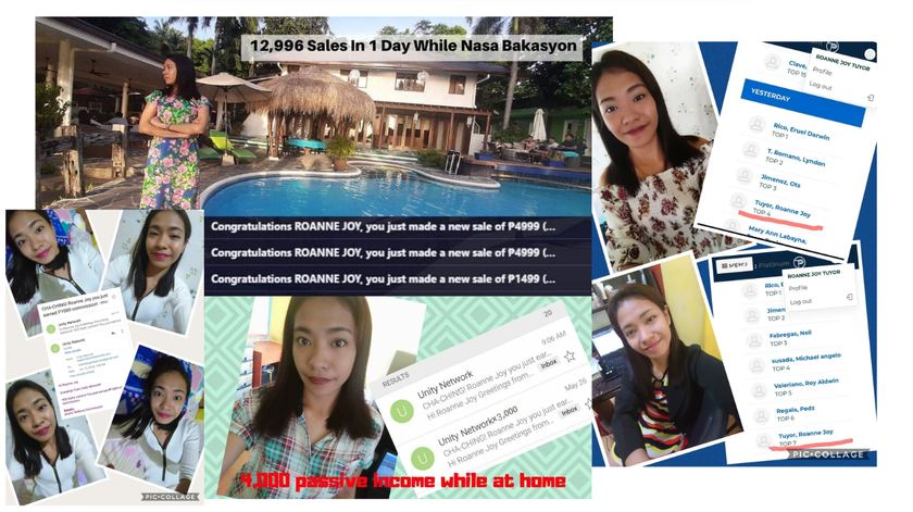 Poolside vacation photos captioned 12,996 sales in one day while nasa bakasyon